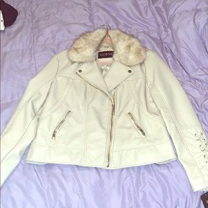 Guess Faux Leather Jacket